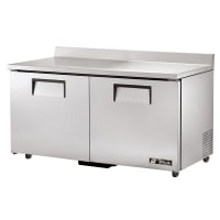 True TWT-60-HC ADA 60" Worktop Refrigerator w/ 2 Doors, 115v