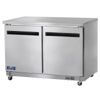 Arctic Air AUC48R 48" W Undercounter Refrigerator w/ (2) Section & (2) Doors, 115v