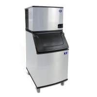 Manitowoc Ice IY-0606A-261/D-570 635 lb Indigo™ Half Cube Ice Maker w/ Bin - 532 lb Storage, Air Cooled, 208-230v/1ph