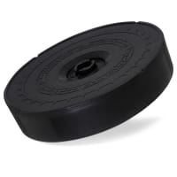 Carlisle 12" Tortilla Server with Lid - Black (071703)