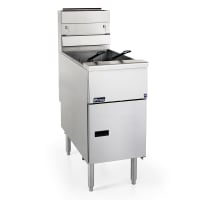 Pitco VF-35S Gas Fryer - (1) 35 lb Vat, Floor Model, Natural Gas