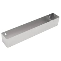 John Boos EUBSR-24 Underbar Speed Rails, 18 ga Stainless, 4 x 24 x 4"