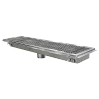 John Boos FTSG-1236 Floor Trough w/ Mounting Flange & Removable Subway Grate, 12" x 36&q...