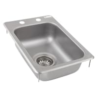 John Boos PB-DISINK101405 (1) Compartment Drop-in Sink - 10" x 14", Drain Included