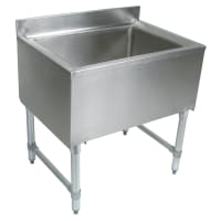 John Boos EUBIB-12-3621 36" x 21" Drop In Ice Bin w/ 115 lb Capacity - Insulated, Stainless