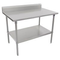 John Boos ST6R5-3030SSK-X 30" 16 ga Work Table w/ Undershelf & 300 Series Stainless Top,...