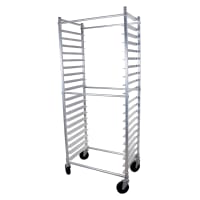 John Boos ABPR-1820-ZNS 20 1/2"W 20 Sheet Pan Rack w/ 3" Bottom Load Slides