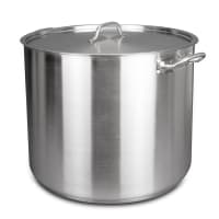 Update SPS-80 80 qt Stainless Steel Stock Pot w/ Cover - Induction Ready