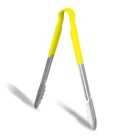 Update TOPP-12YE 12"L Stainless Utility Tongs, Yellow