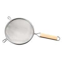 Update SDF-6/SS 6 1/4" Fine Mesh Double Strainer - Stainless