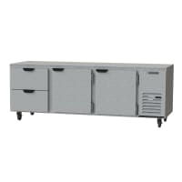 Beverage-Air UCRD93AHC-2 93" W Undercounter Refrigerator w/ (3) Section &amp; (2) Door &amp; (2) Drawer, 115v