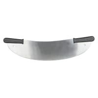 Update PRK-20 20" Pizza Knife w/ Black Plastic Handles, Stainless Steel