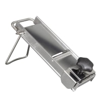 Matfer Bourgeat 215000 Mandoline Slicer w/ Pusher & (3) Julienne Blades, Stainless Steel