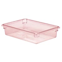 Cambro 18266CW467 8 3/4 gal Camwear Food Storage Container - Safety Red