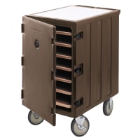 Cambro 1826LTC3131 Camcart® Insulated Food Carrier w/ (7) Pan Capacity, Brown