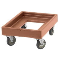 Cambro CD100157 Camdolly® for Camtainers® w/ 300 lb Capacity, Coffee Beige