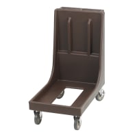 Cambro CD100H131 Camdolly® for Camtainers® w/ 350 lb Capacity, Dark Brown