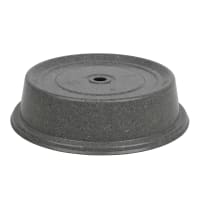 Cambro 105VS191 10 5/16" Versa Plate Cover - Granite Gray