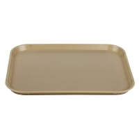Cambro 1418CW133 Plastic Camwear® Cafeteria Tray - 17 9/10"L x 13 9/10"W, Beige