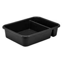 Cambro 1621CBP110 Cambox® Bus Box w/ (2) Compartments - 15 3/5" x 20 1/2" x 4 4/5"...