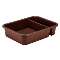 Cambro 1621CBP131 Cambox® Bus Box w/ (2) Compartments - 15 3/5" x 20 1/2" x 4 4/5"...