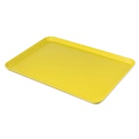 Carlisle Rectangular Market Tray - 25 5/8x17 7/8" Citrus Yellow (2618FMTQ302)