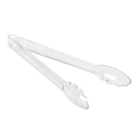 Update PCT-12CL 12"L Plastic Utility Tongs, Clear