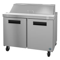 Hoshizaki SR48A-12 Steelheart 48" Sandwich/Salad Prep Table w/ Refrigerated Base, 115v