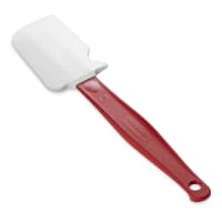 Rubbermaid FG1962000000 9 1/2" Scraper Spatula - Red Handle