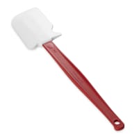 Rubbermaid FG1963000000 13 1/2" Scraper Spatula - Red Handle