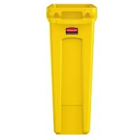 Rubbermaid 1956188 23 gal Rectangle Slim Trash Can, 22