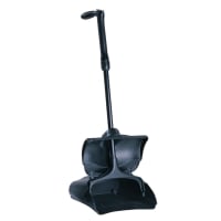Rubbermaid FG253300BLA Lobby Pro Deluxe Upright Dust Pan - Black