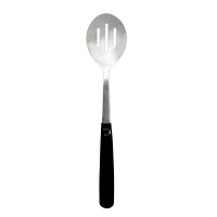 Vollrath 46919 12" Serving Spoon - Hollow Handle, Black