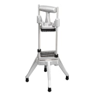 Global Solutions Vegetable Chopper w/ 1/4" Cut, Aluminum (GS4150-A)