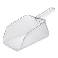 Rubbermaid FG288600CLR 64 oz Bouncer Utility Scoop - Clear Poly
