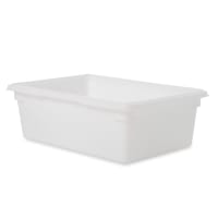 Rubbermaid FG350000WHT 12 1/2 gal Food/Tote Box - 26x18x9" White Poly
