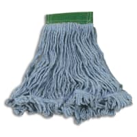 Rubbermaid FGD25206BL00 Medium Super Stitch® Mop Head - 4 Ply Cotton/Synthetic Blend, 5" Hea...