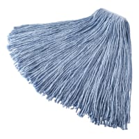 Rubbermaid FGF13200BL00 24 oz Mop Head - 1" Headband, Synthetic Yarn, Blue