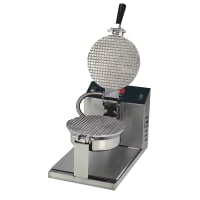 Gold Medal 5020E Giant Waffle Cone Baker w/ 8" Danish Grid - Electronic Time & Temperatu...