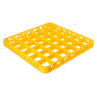 Carlisle Full Size Glass Rack Extender w/ (36) Compartments, Yellow (RE36C04)