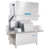 Meiko DV2702460 Point 2 High Temp Door Type Dishwasher w/ 15 Cycles/hr Capacity, Built-in Booster...