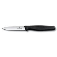 Victorinox 40508 Paring Knife w/ 3 1/4" Blade, Black Polypropylene Handle