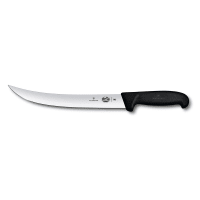 Victorinox 5.7203.25 Curved Breaking Knife w/ 10" Blade, Black Handle