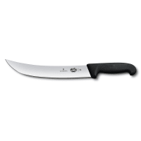 Victorinox 5.7303.25 Curved Cimeter Knife w/ 10" Blade, Black Fibrox® Pro Handle