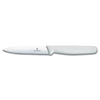 Victorinox 40809 Paring Knife w/ 4" Blade, High Carbon Steel, White Polypropylene Handle