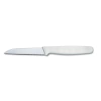 Victorinox 5.0437.S Wavy Paring Knife w/ 3 1/4" Blade, White Polypropylene Handle