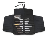 Victorinox 7.4012-X8 13 Piece Culinary Set w/ Washable Canvas Roll, Rosewood Handles