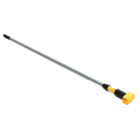 Rubbermaid FGH226000000 60" Gripper Wet Mop Handle - 5" Headbands, Aluminum/Plastic, Ye...