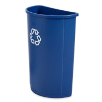 Rubbermaid FG352073BLUE 21 gal Multiple Material Recycle Bin - Indoor/Outdoor