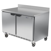 Beverage-Air WTR48AHC-FIP 48" Worktop Refrigerator w/ (2) Section, 115v